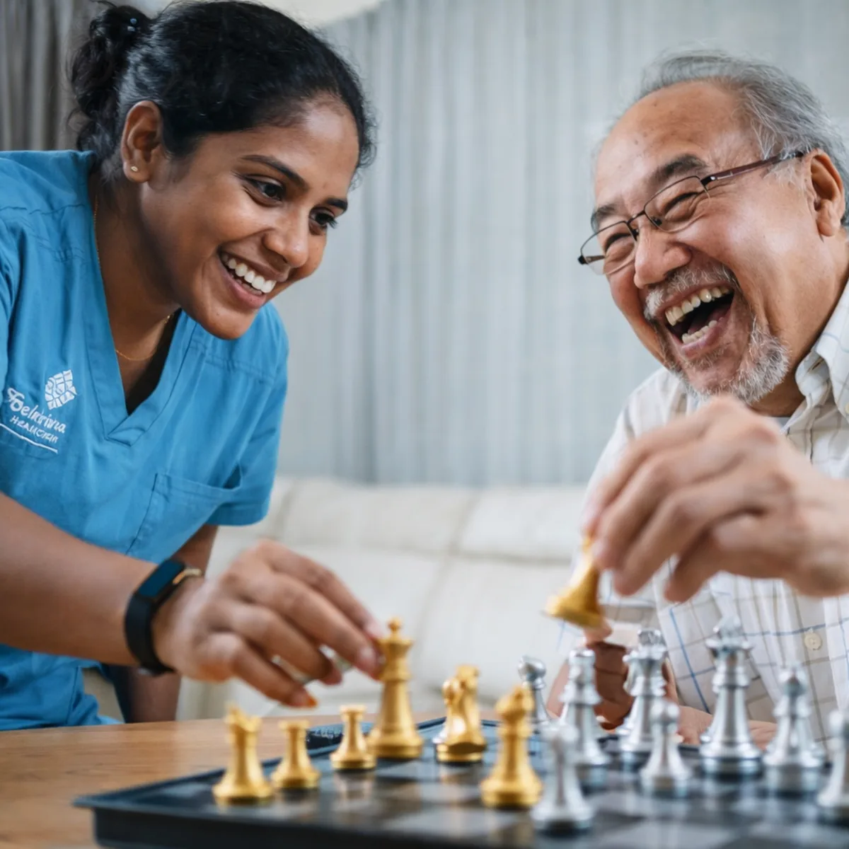 Elderly care at home in Dubai